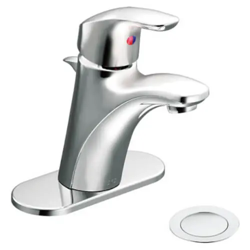 Moen CA42711 Cleveland Faucet Baystone Single Handle Bathroom Faucet (Chrome)