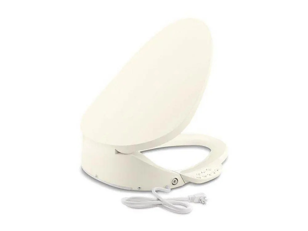 KOHLER 4108-96 C3 230 Elongated Closed Front Bidet Seat with Cover in Biscuit