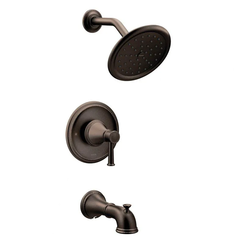 Moen T2313ORB Belfield One Handle Single Function Bathtub & Shower Faucet in Oil Rubbed Bronze