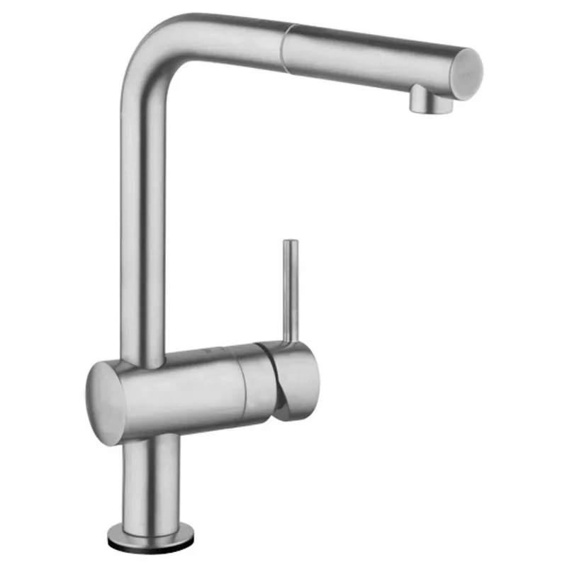 GROHE 30218DC1 Minta Touch Single Handle Pull Out Kitchen Faucet with Touch Activation in SuperSteel Infinity