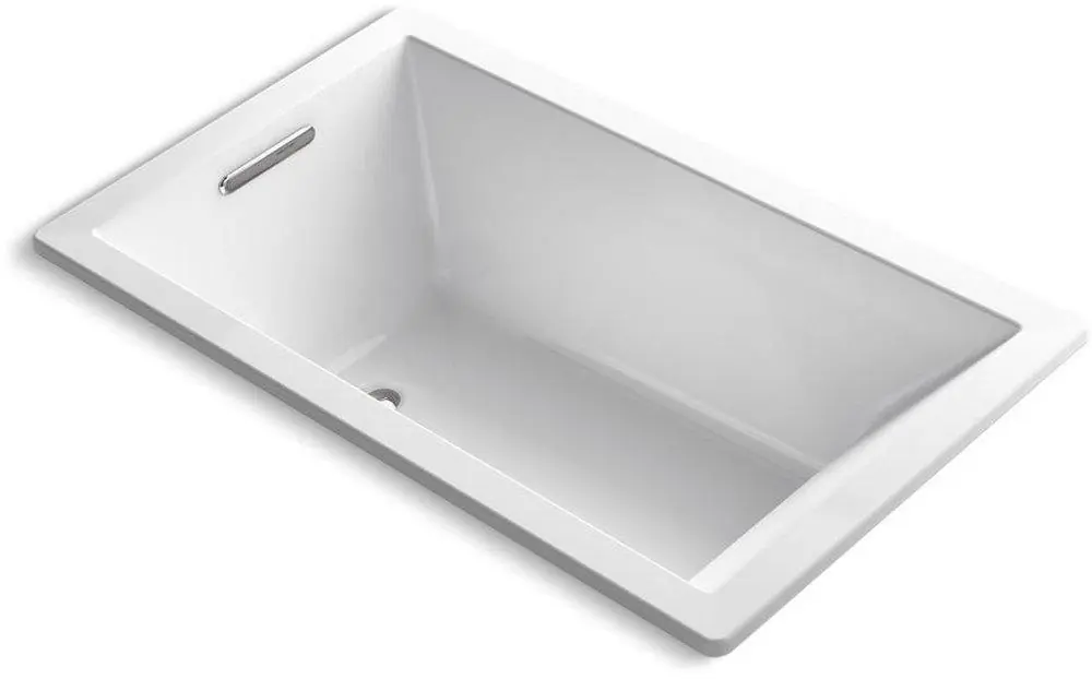 Kohler 1848-0 Underscore 60 x 36 in. Soaker Drop-In Bathtub with End Drain