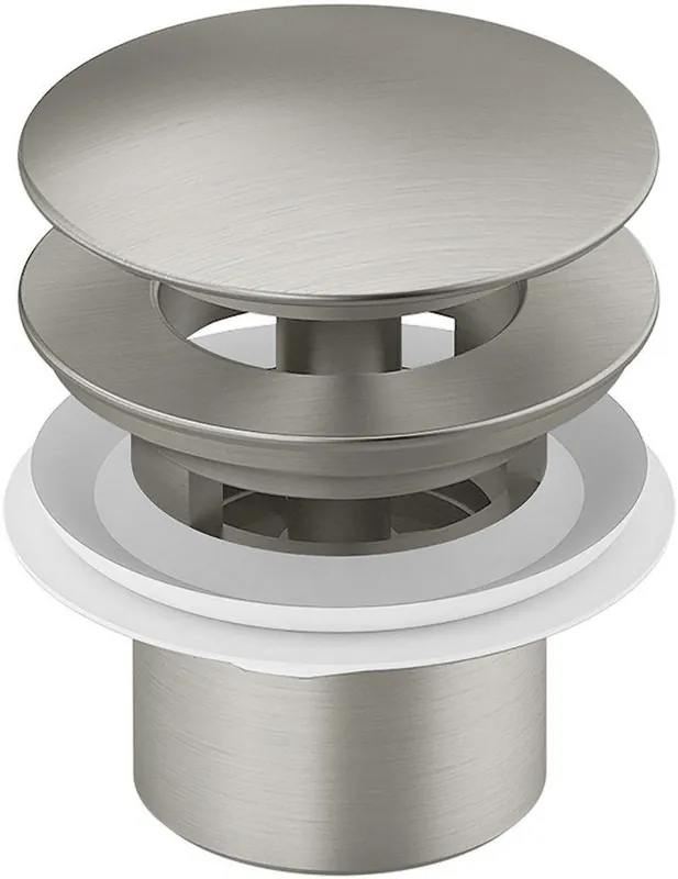 Kohler 22231-BN Metal Toe-Tap Drain in Vibrant® Brushed Nickel