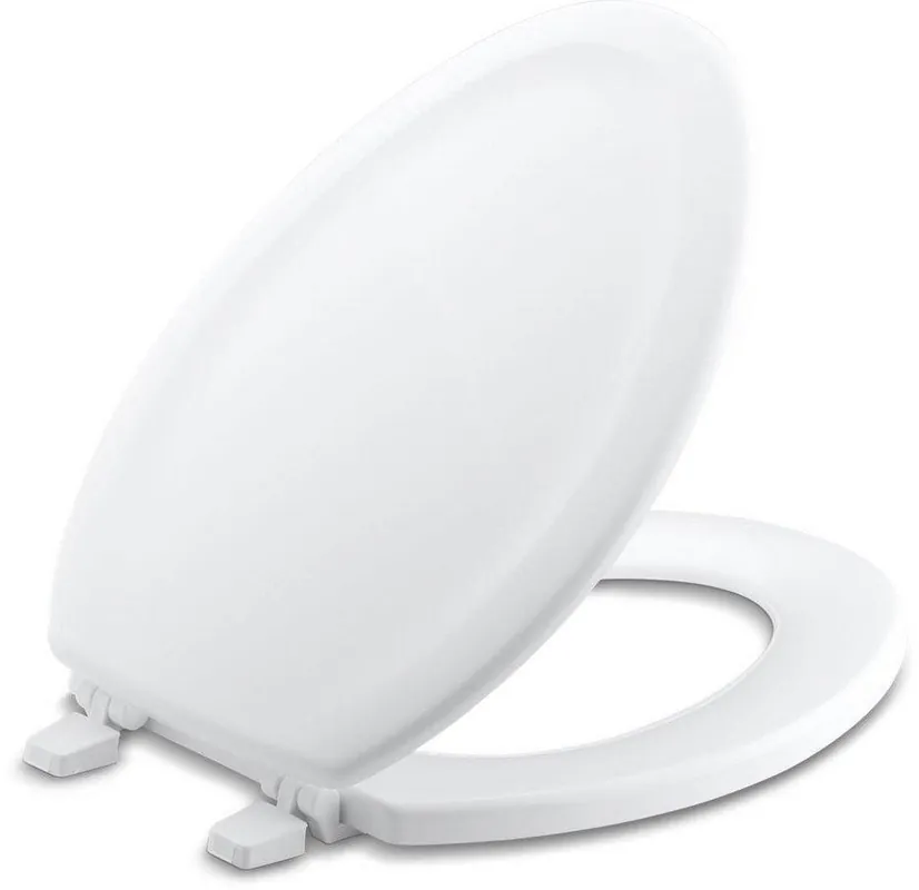 Kohler 4647-0 Stonewood Elongated Closed Front Toilet Seat in White