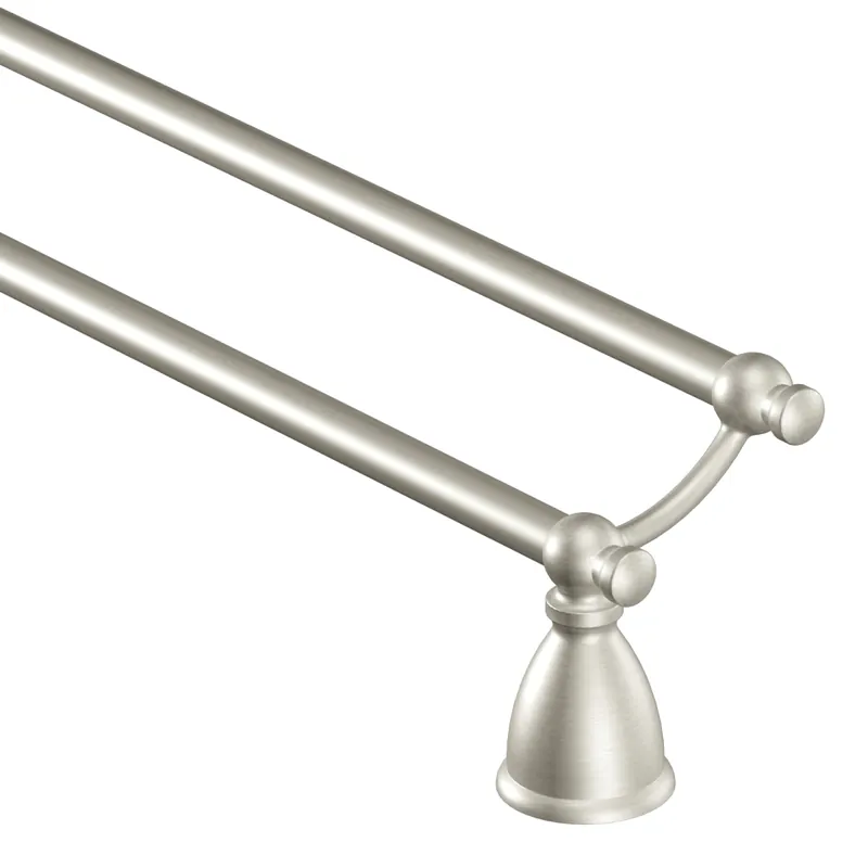 Moen Y3122BN Caldwell Brushed Nickel 24 Double Towel Bar