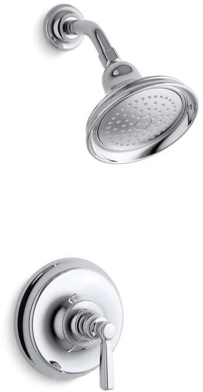 Kohler TS10583-4-CP Bancroft One Handle Single Function Shower Faucet (Trim Only)