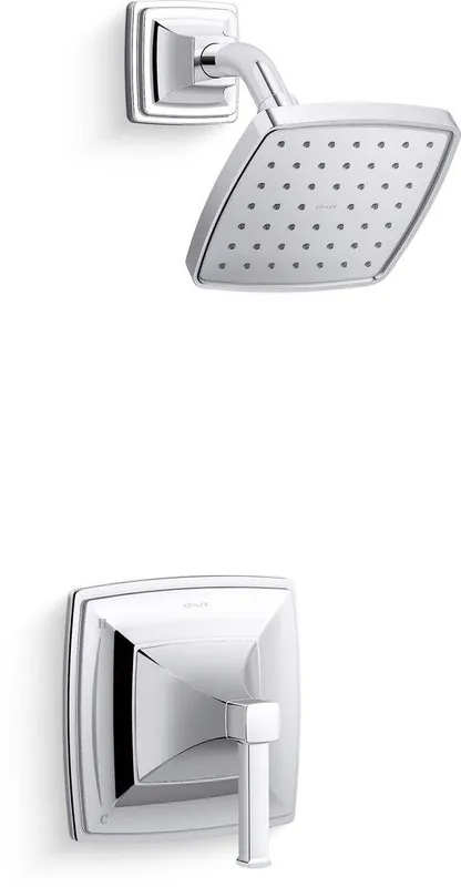 Kohler TS27404-4G-CP Riff One Handle Single Function Shower Faucet in Polished Chrome
