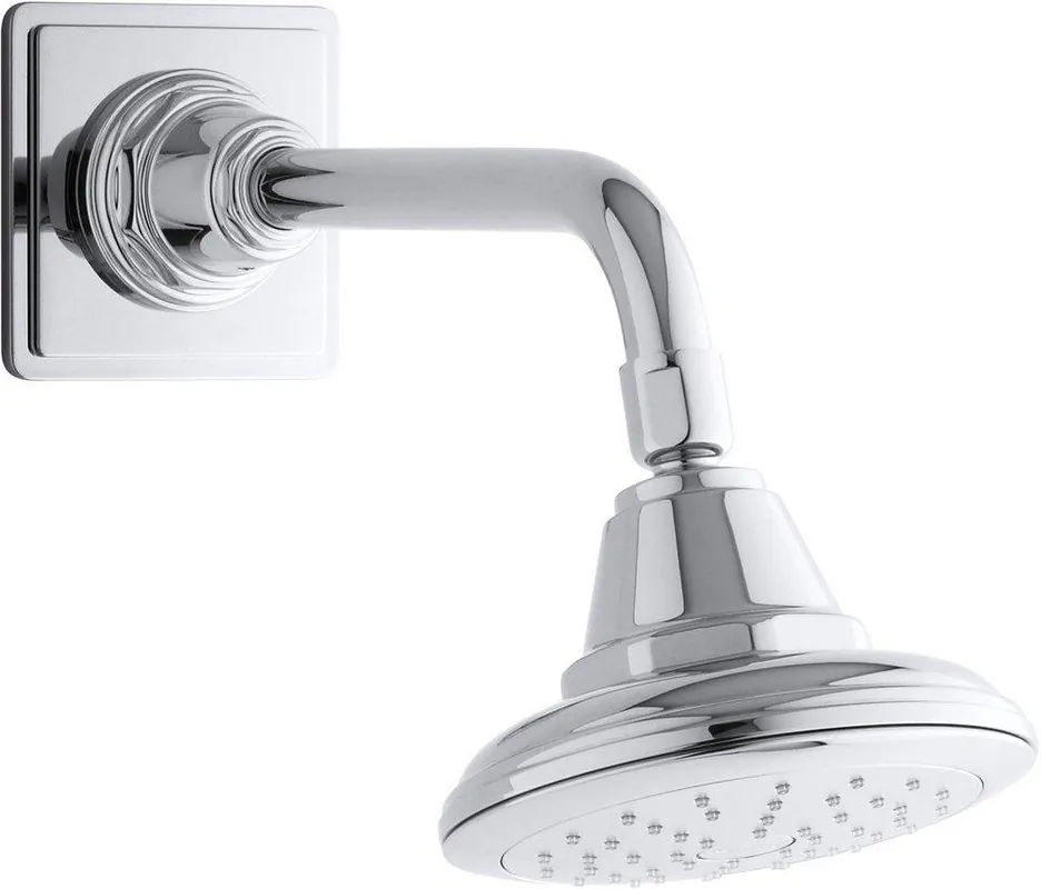 Kohler 45417-G-CP Pinstripe Single Function Showerhead in Polished Chrome