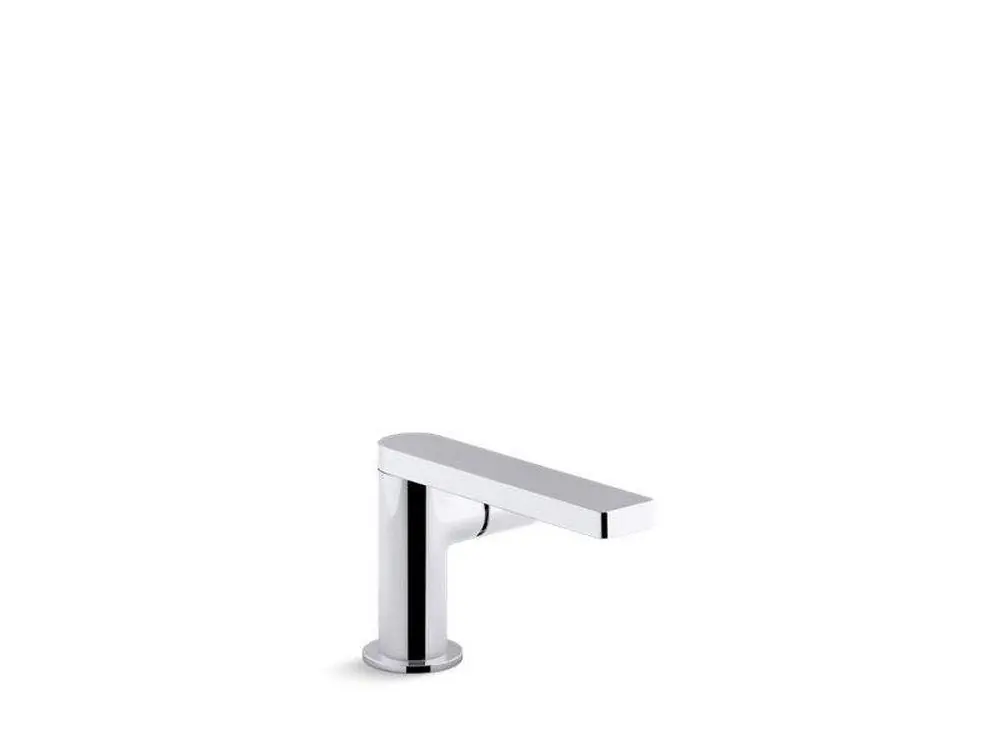 KOHLER 73050-7-CP Composed Single Handle Monoblock Bathroom Sink Faucet in Polished Chrome