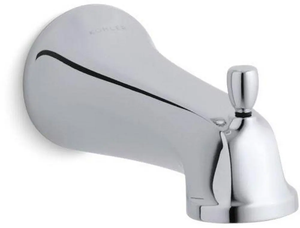 KOHLER 10588-CP Bancroft Diverter Tub Spout in Polished Chrome
