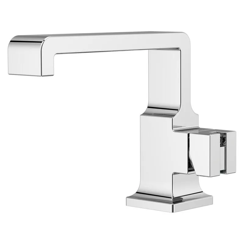 Pfister LG42-VRVC Verve Single Handle Monoblock Bathroom Sink Faucet in Polished Chrome