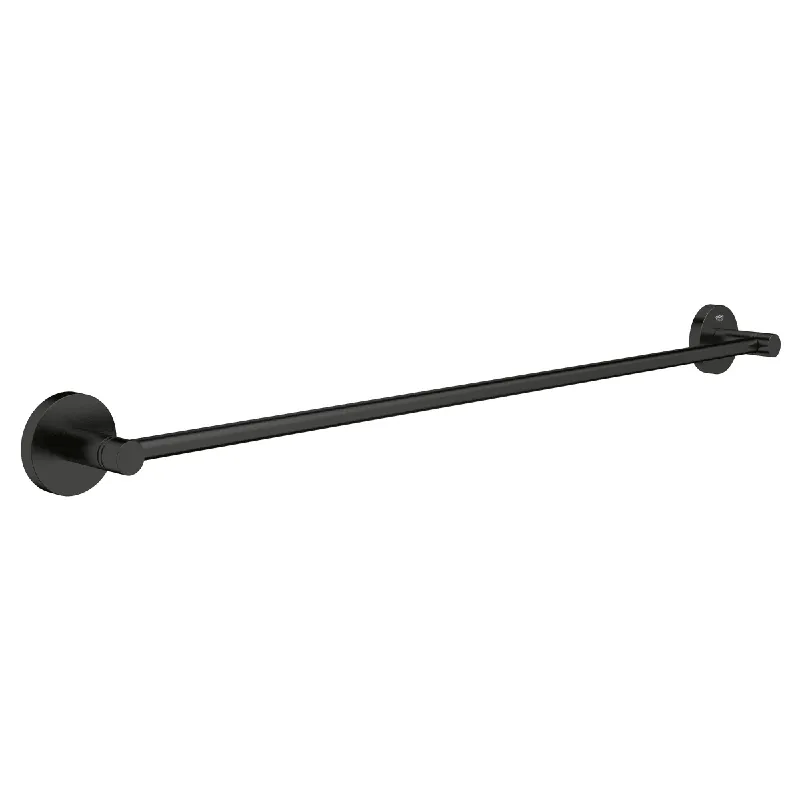 Grohe 403662431 24 Towel Bar in Matte Black