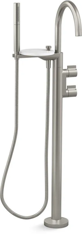 Kohler T77984-4-BN Components Two Handle Knob Floor Mount Filler Power Trim Only