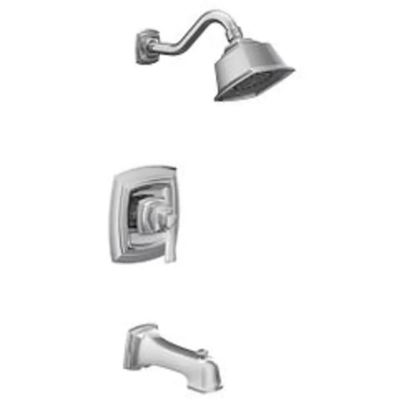 Moen T2163EP Boardwalk One Handle Single Function Bathtub & Shower Faucet 1.75 GPM (Trim Only)