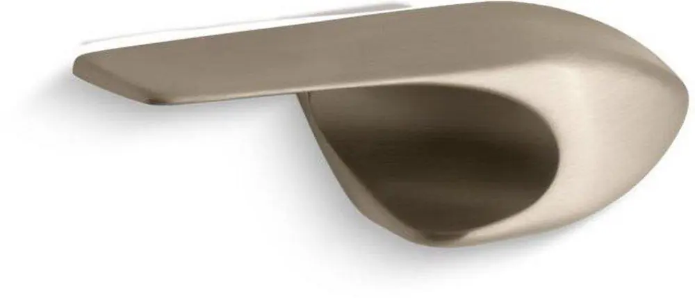 Kohler 9380-L-BV Wellworth Left-Hand Trip Lever in Vibrant Brushed Bronze