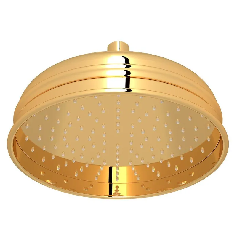 Rohl 1037/8IB Bordano Single Function Showerhead in Inca Brass