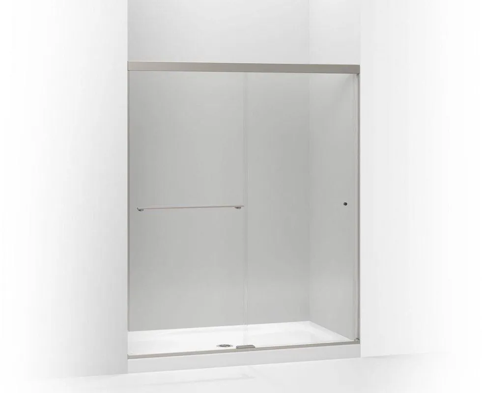 Kohler 707206-L-BNK Revel Sliding Shower Door in Anodized Brushed Nickel