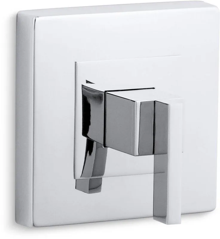KOHLER TS14671-4-CP Loure Single Handle Pressure Balancing Valve Trim in Polished Chrome