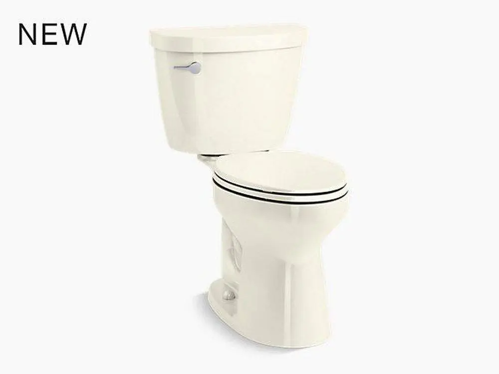 KOHLER 31621-96 Cimarron 1.28 gpf Elongated Two Piece Toilet in Biscuit