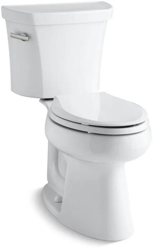 Kohler 3999-0 Highline 1.28 GPF Elongated Two Piece Toilet in White