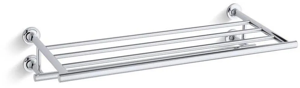 KOHLER 14381-CP Purist 24 In. Towel Holder In Polished Chrome
