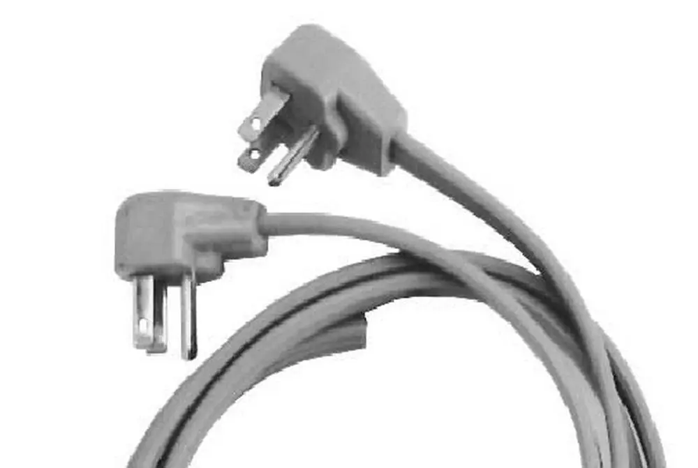 Pasco 8124 6 Ft. Brass Disposer Cord With Angle Cap