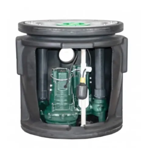 Zoeller 912-1149 Sys,Sew-M266/P24X24/2V2D/W-Alarm/ZCO/Insp