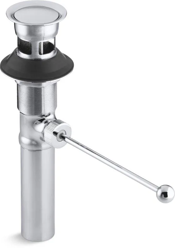 KOHLER 7114-A-CP Premier 2-1/8 x 4 in. Bathroom Sink Drain in Polished Chrome