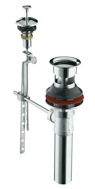 Kohler 7126-CP 2-1/8 x 4 in. Bathroom Sink Drain in Polished Chrome