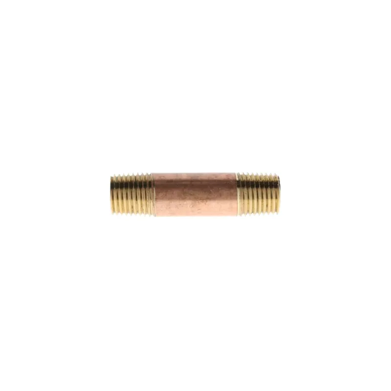 Legend Valve 311-004 1/8 x 3 Red Brass Pipe Nipple