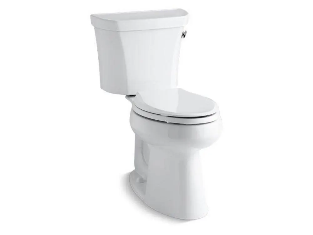 Kohler 3889-RA-0 Highline 1.28 gpf Elongated Two Piece Toilet in White