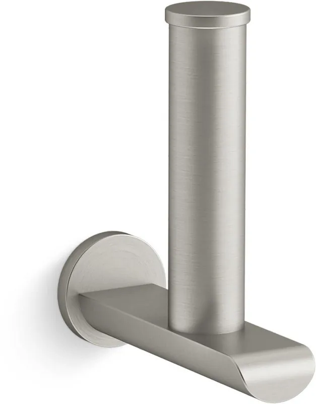 Kohler 97502-BN Avid Wall Mount Toilet Tissue Holder in Vibrant Brushed Nickel