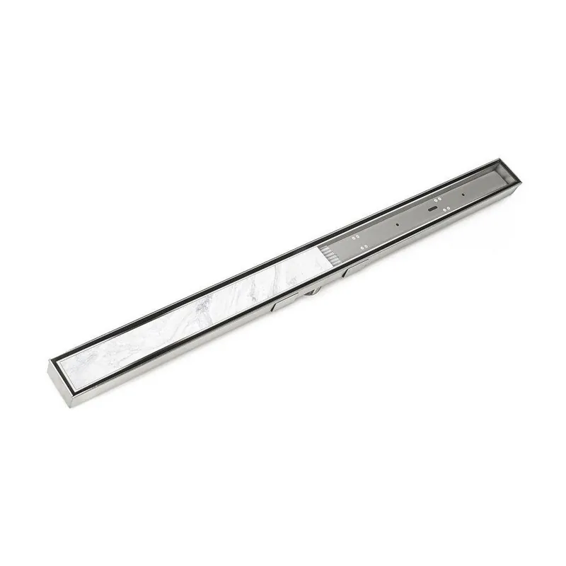 Infinity Drain STIFAS6540PS S-TIFAS 65 Series 2 in. Threaded Stainless Steel Shower Drain