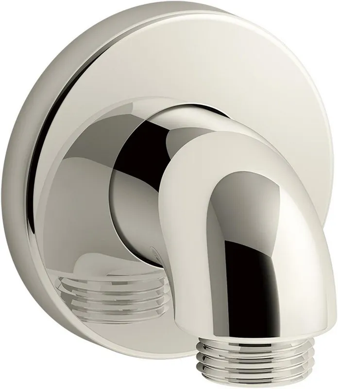 Kohler 22172-SN Purist Stillness Supply Elbow in Vibrant Polished Nickel