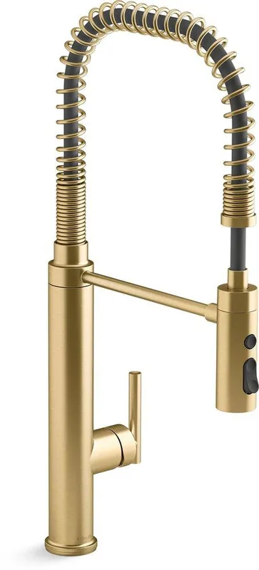 Kohler 24982-2MB Purist Single Handle Pull Down Kitchen Faucet