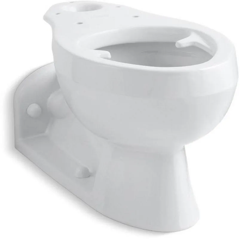 Kohler 4327-0 Barrington Elongated Toilet Bowl White