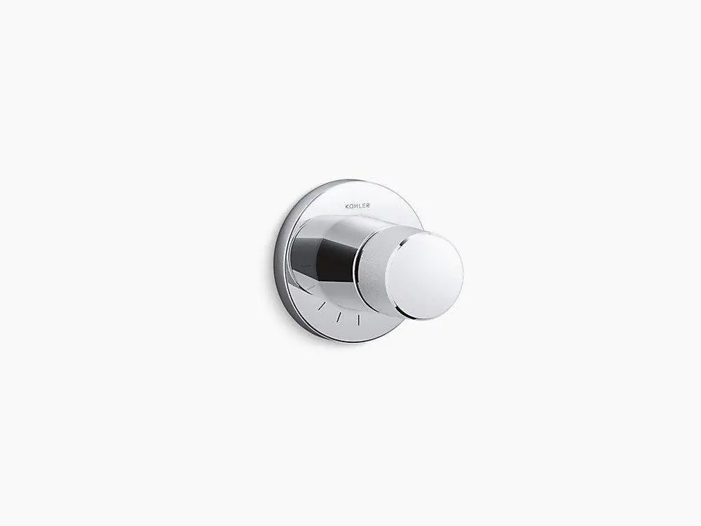 Kohler T78025-8-CP Components Single Handle Volume Control Valve Trim in Polished Chrome