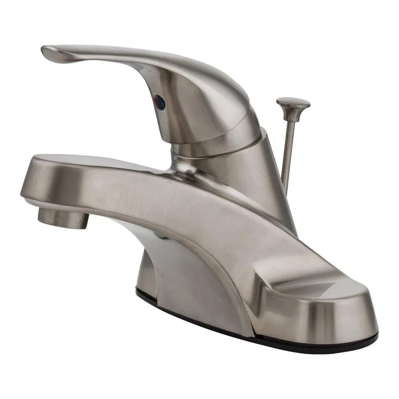Pfister LG142-800K Pfirst Series Single Handle Centerset Bathroom Sink Faucet