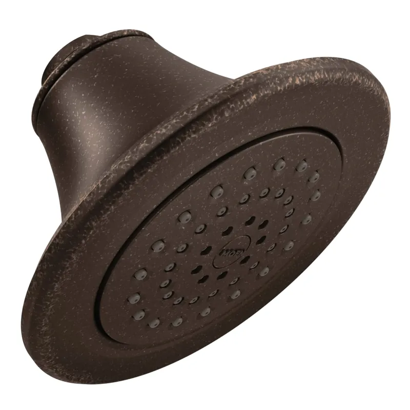 Moen S6312EPORB Oil Rubbed Bronze One-Function 5-7/8 Diameter Spray Head Eco-Performance Showerhead