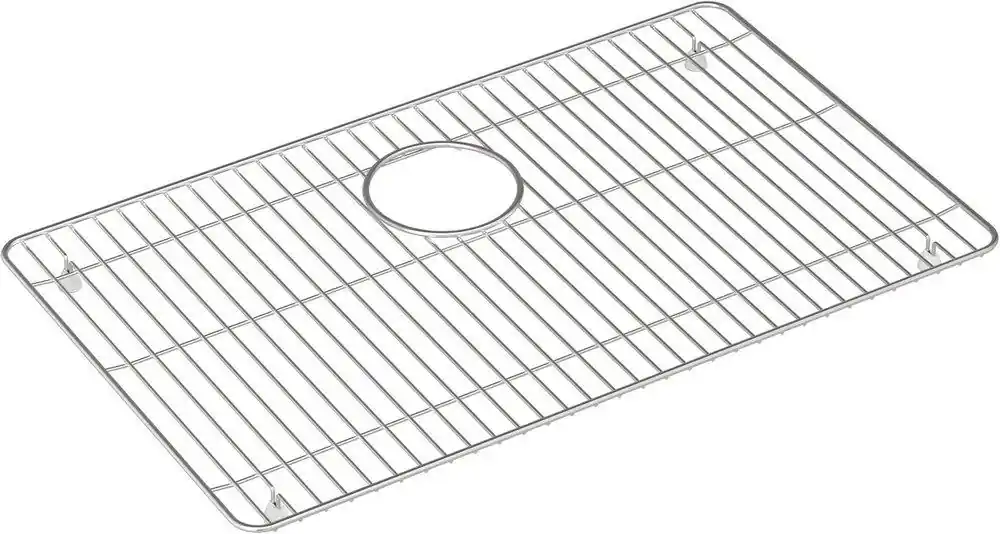 Kohler 80038-ST Cairn 23-1/4 x 14 x 1-1/4 in. Stainless Steel Basin Rack