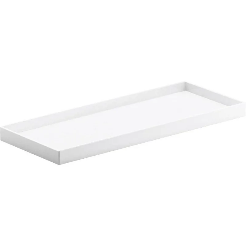 Kohler 27366-0 Draft 11-13/16 in. Plastic and Silicone Bathroom Shelf in White
