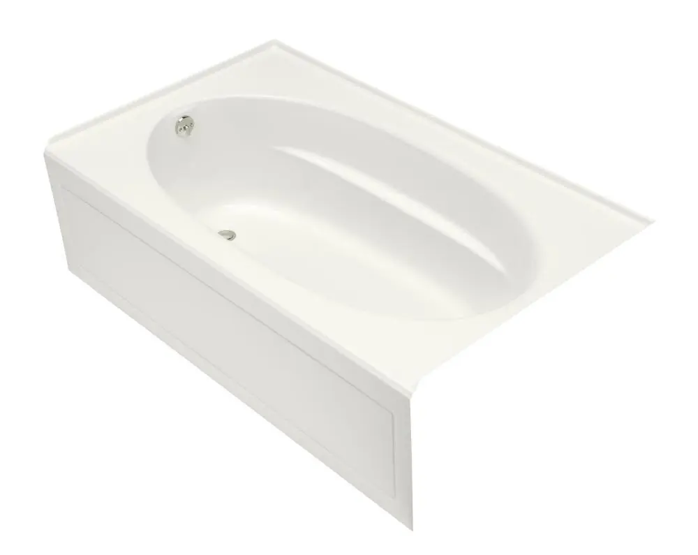 Kohler 1115-LA-0 Windward 72 in. x 42 in. Soaker Alcove Bathtub with Left Drain