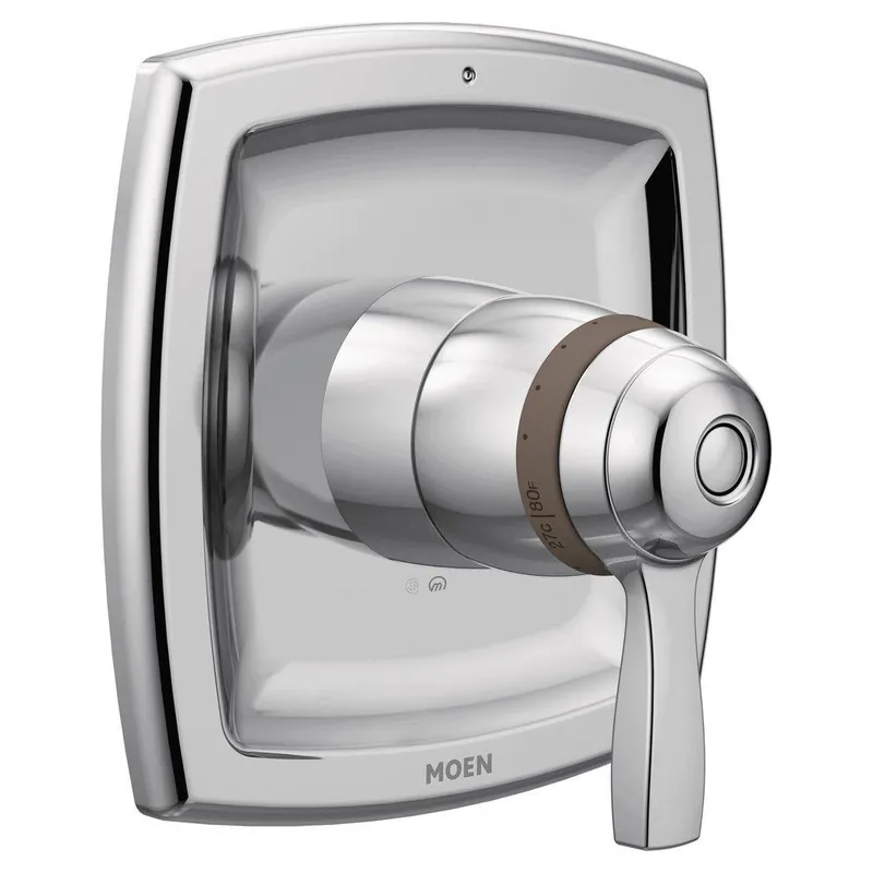 Moen T4691 Voss Single Handle Thermostatic Valve Trim in Polished Chrome