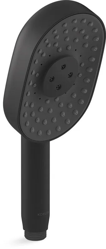 KOHLER 26284-BL Statement Multi Function Hand Shower in Matte Black