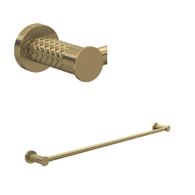 Rohl TE25WTB24AG Tenerife 24 Towel Bar in Antique Gold