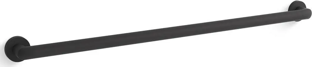 Kohler 24551-BL Kumin 36 in. Grab Bar in Matte Black