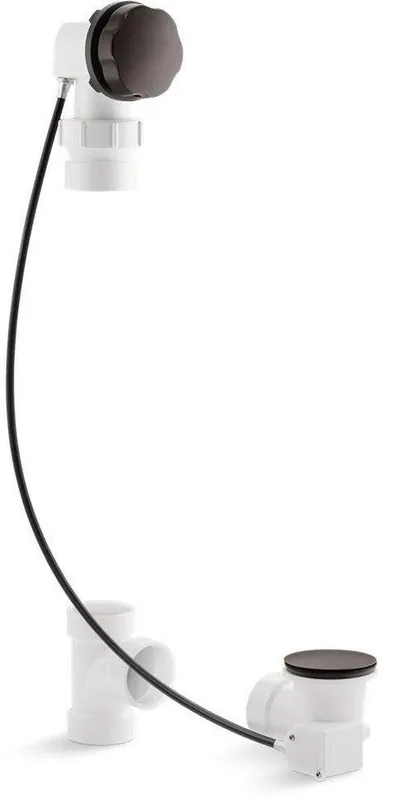 Kohler 7214-2BZ ClearFlo 21 In. Metal Cable Drain In Oil Rubbed Bronze
