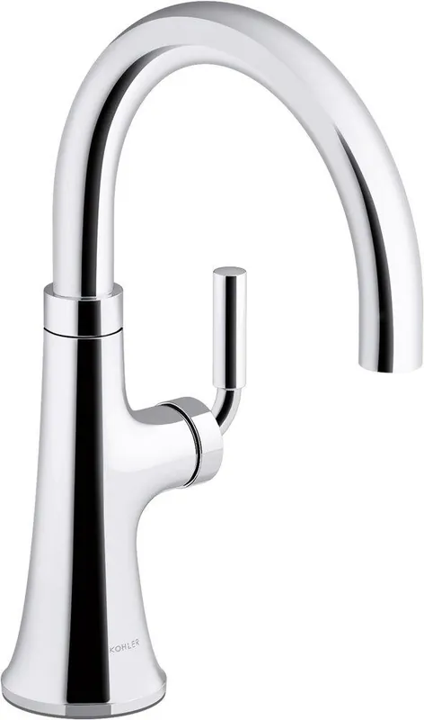 Kohler 23767-CP Tone Single Handle Bar Faucet in Polished Chrome