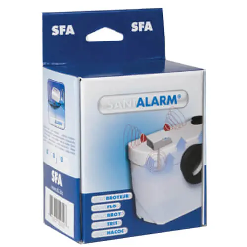 Saniflo 050 Sanialarm-Alarm for the Macerators and Sanivite White