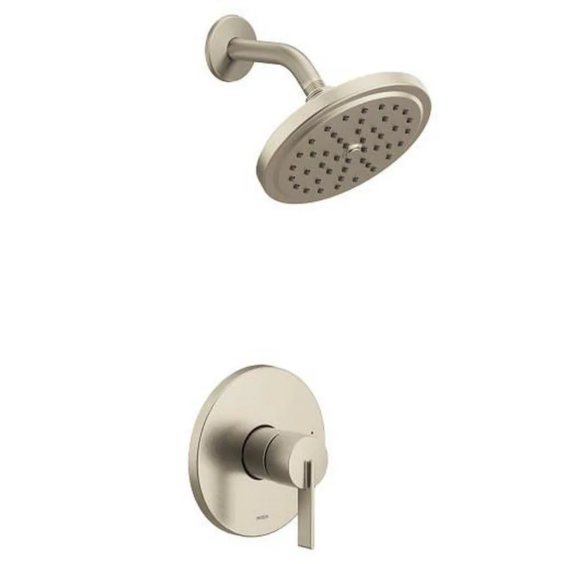 Moen UT2262EPBN Cia One Handle Single Function Shower Faucet in Brushed Nickel (Trim Only)