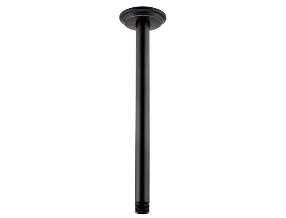 Pfister 015-12CY 12 Ceiling Mount Shower Arm and Flange in Tuscan Bronze